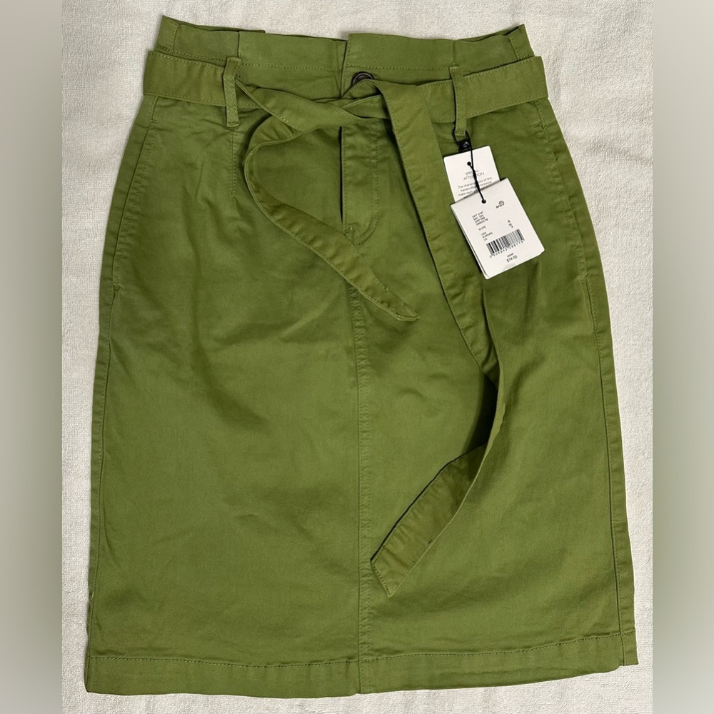 NWT Gibson‎ Latimer Belted Skirt - Size 4
